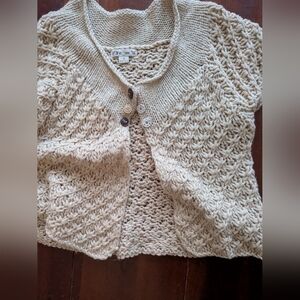 Forever  Cream Knit Cardigan